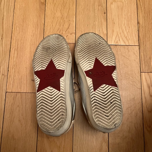 Women’s Low-top Silver, Dusty Pink ASH Sneakers Size 7. Very good condition. - Picture 4 of 5